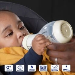 Difrax - S-Fles Duopack - Wit/Blauw - 250ml - 0+ Maanden -Babyproducten Serie Winkel 1200x1200 1254