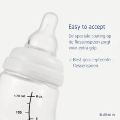 Difrax Babyfles 250 Ml Natural - Anti-Colic - Crèmewit - Duopack -Babyproducten Serie Winkel 1200x1200 1276