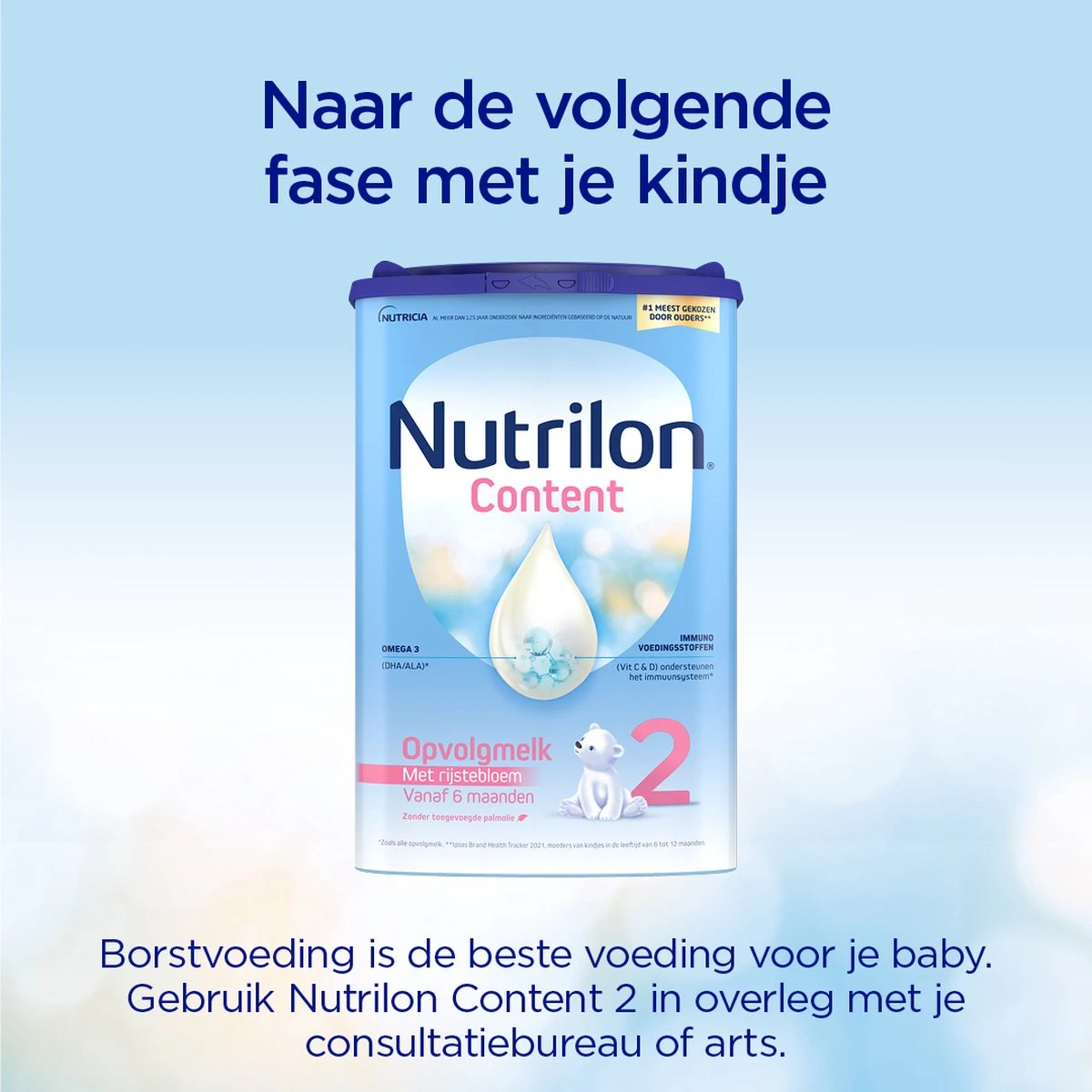 Nutrilon Content 1 - Flesvoeding Vanaf De Geboorte - 800g 8 Nutrilon Content 1 - Flesvoeding Vanaf De Geboorte - 800g - Afbeelding 6