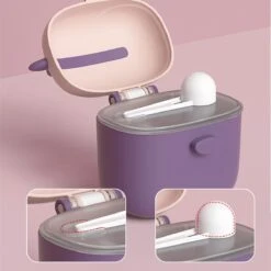 Melkpoeder Toren – Reisbox – Doseerdoosje – Bewaardoos – Dispenser - Paarse Snuiter -Babyproducten Serie Winkel 1200x1200 1404