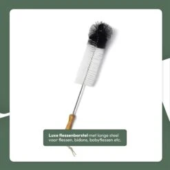 STACK Flessenborstel Set | Speenborstel Set - Flessen Reiniger Set - Melkfles Borstel Set - Drinkfles Reiniger Set - Schoonmaakborstel Set - Flessenreiniger Set - Pijpenborstel - Kras En BPA Vrij - 5 Delige Set Voor Ieder Oppervlak -Babyproducten Serie Winkel 1200x1200 1422