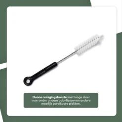 STACK Flessenborstel Set | Speenborstel Set - Flessen Reiniger Set - Melkfles Borstel Set - Drinkfles Reiniger Set - Schoonmaakborstel Set - Flessenreiniger Set - Pijpenborstel - Kras En BPA Vrij - 5 Delige Set Voor Ieder Oppervlak -Babyproducten Serie Winkel 1200x1200 1424