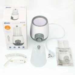 Alecto BW-512 CAR+ - Flessenwarmer 500W - Snelle Opwarming En Sterilisatie Thuis En Onderweg - Geleverd Met 12V Auto Adapter En Stoomkap - Wit -Babyproducten Serie Winkel 1200x1200 1510