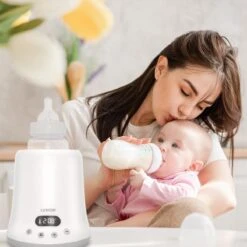 Luvion Eco Fast Deluxe 4 In 1 Flessenwarmer - Verwarmt Zeer Snel - Steriliseren Met Stoomkap - Warmhouden En Ontdooien -Babyproducten Serie Winkel 1200x1200 1535