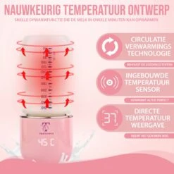 Trendosa Flessenwarmer Set - Draagbare Baby Flessenwarmer Voor Onderweg- Incl Speendoosje - Roze -Babyproducten Serie Winkel 1200x1200 1542