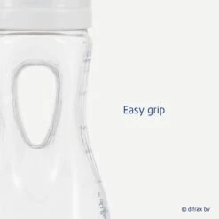 Difrax Handgreep Babyfles 240 Ml Natural - Anti-Colic - Stone|Grijs -Babyproducten Serie Winkel 1200x1200 1577