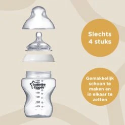 Tommee Tippee Closer To Nature - Zuigflessen - Langzame Uitstroomsnelheid - Anti-colic Ventiel - 260 Ml - Verpakking Van 2 Stuks - Doorzichtig 13 Tommee Tippee Closer To Nature - Zuigflessen - Langzame Uitstroomsnelheid - Anti-colic Ventiel - 260 Ml - Verpakking Van 2 Stuks - Doorzichtig -Babyproducten Serie Winkel 1200x1200 1584