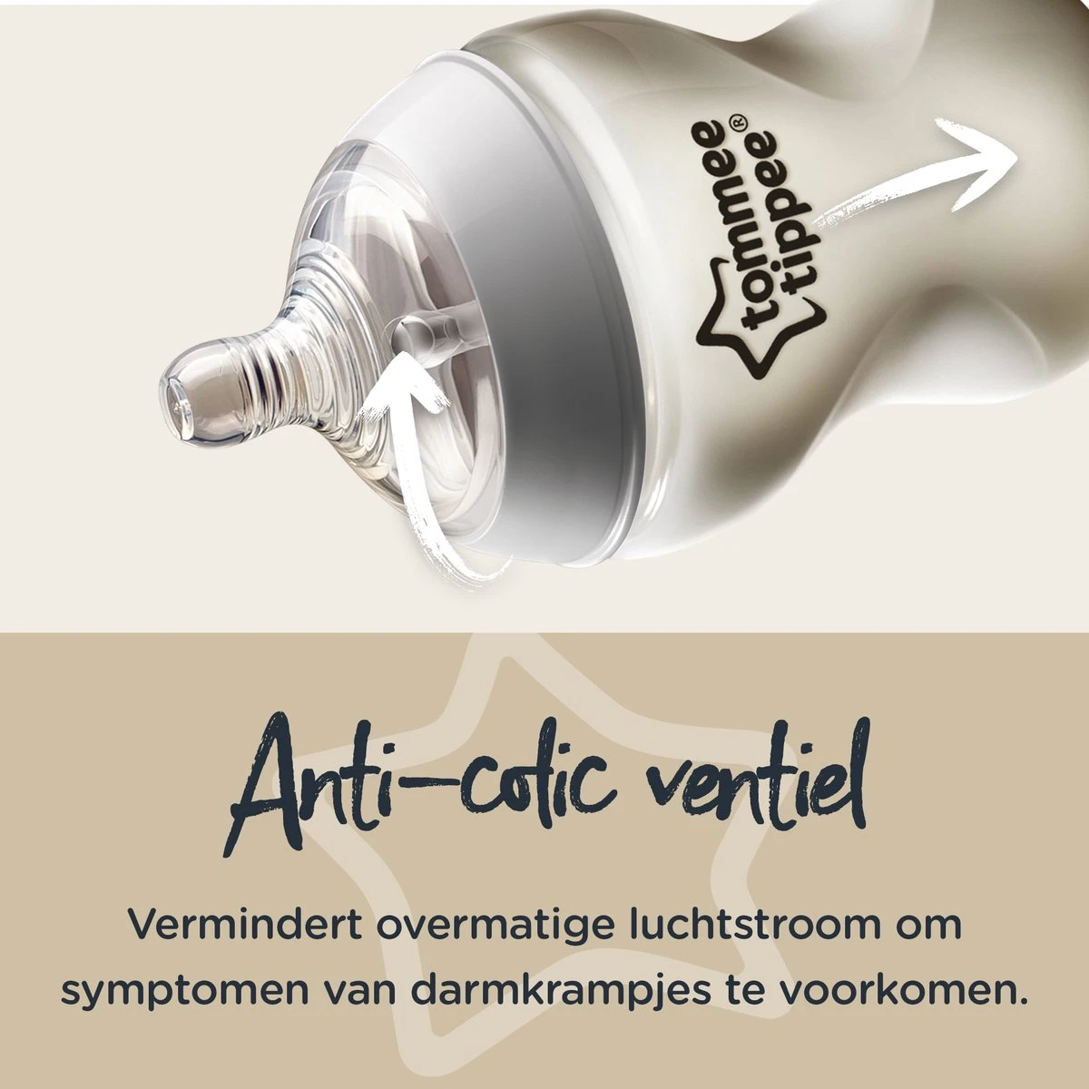 Tommee Tippee Closer To Nature - Zuigflessen - Langzame Uitstroomsnelheid - Anti-colic Ventiel - 260 Ml - Verpakking Van 2 Stuks - Doorzichtig 7 Tommee Tippee Closer To Nature - Zuigflessen - Langzame Uitstroomsnelheid - Anti-colic Ventiel - 260 Ml - Verpakking Van 2 Stuks - Doorzichtig - Afbeelding 5