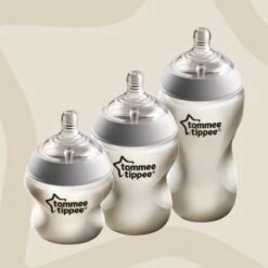 Tommee Tippee Closer To Nature - Zuigflessen - Normale Uitstroomsnelheid - Anti-colic Ventiel - 340 Ml - Verpakking Van 2 Stuks - Groen En Zwart -Babyproducten Serie Winkel 1200x1200 1608