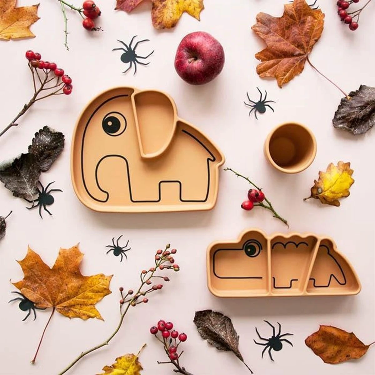 Done By Deer Stick & Stay Bord Mosterd 5 Done By Deer Stick & Stay Bord Mosterd - Afbeelding 3