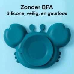 Kinderbord Met Vakjes En Een Zuignap - Roze - Siliconen Bord - Antislip - Kinderen - Kinderservies- Baby Servies - Baby Bordje -Babyproducten Serie Winkel 1200x1200 1651