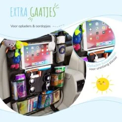 Home For Us Autostoel Organizer Met Tablet Houder - Set Van 2 - Beschermhoes Voor Kinderen - Beschermer Achterkant - Universeel -Babyproducten Serie Winkel 1200x1200 239