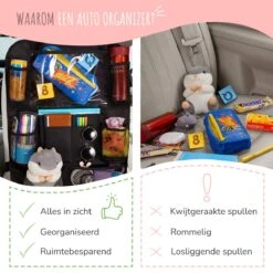 Home For Us Autostoel Organizer Met Tablet Houder - Set Van 2 - Beschermhoes Voor Kinderen - Beschermer Achterkant - Universeel -Babyproducten Serie Winkel 1200x1200 240