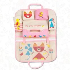 Merkloos Bablue Autostoel Organizer Voor Kinderen - Roze - Veel Verschillende Vakjes - Leuke Vormgeving - Autostoel Beschermer Voor Kinderen - Auto Organizer Kind - Reistafel Voor Kinderen - Auto Organizer Kinderen - Autostoel Tafeltje Kind -Babyproducten Serie Winkel 1200x1200 258