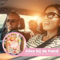 Merkloos Bablue Autostoel Organizer Voor Kinderen - Roze - Veel Verschillende Vakjes - Leuke Vormgeving - Autostoel Beschermer Voor Kinderen - Auto Organizer Kind - Reistafel Voor Kinderen - Auto Organizer Kinderen - Autostoel Tafeltje Kind -Babyproducten Serie Winkel 1200x1200 259