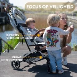 Deryan Luxe Rolo Luxe Lichtgewicht Buggy - Zoo Creme -Babyproducten Serie Winkel 1200x1200 285