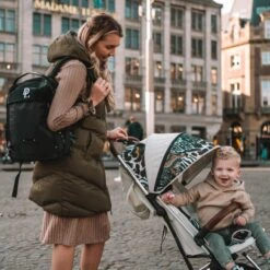 Deryan Luxe Rolo Luxe Lichtgewicht Buggy - Zoo Creme -Babyproducten Serie Winkel 1200x1200 294