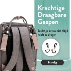 Luiertas Rugzak - Monx Luiertas Verzorgingstas Met Uitklapbaar Babybedje - Overzichtelijke Luierrugzak Extra Buggy En Kinderwagen Haken Inclusief Geïsoleerde Flessenhouder - Grijs 34 Luiertas Rugzak - Monx Luiertas Verzorgingstas Met Uitklapbaar Babybedje - Overzichtelijke Luierrugzak Extra Buggy En Kinderwagen Haken Inclusief Geïsoleerde Flessenhouder - Grijs -Babyproducten Serie Winkel 1200x1200 352