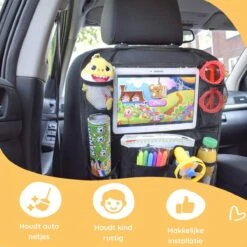 Merkloos Autostoel Organizer Met Tablet Houder - Universele Autostoel Beschermer - Autostoel Hoes Voor Kinderen -Babyproducten Serie Winkel 1200x1200 491