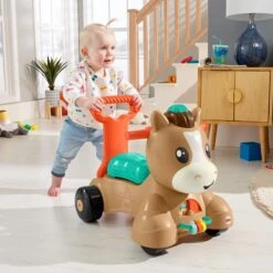 Fisher Price Fisher-Price Pony Loopvriendje - Looptrainer Baby - Bruin - Groen -Babyproducten Serie Winkel 1200x1200 52