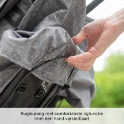 ABC Design Duo Kinderwagen Twin Circle Line - Inclusief Regenhoes - Woven Graphite -Babyproducten Serie Winkel 1200x1200 539