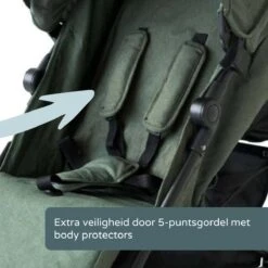 Prénatal Luxe Buggy – Kinderwagen Met Boodschappenmand En Zonneklep - Verstelbare Wandelwagen – Inklapbaar Met 1 Hand - Plooibuggy Groen -Babyproducten Serie Winkel 1200x1200 551