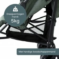 Prénatal Luxe Buggy – Kinderwagen Met Boodschappenmand En Zonneklep - Verstelbare Wandelwagen – Inklapbaar Met 1 Hand - Plooibuggy Groen -Babyproducten Serie Winkel 1200x1200 552