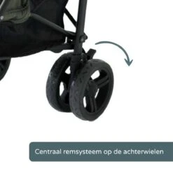 Prénatal Luxe Buggy – Kinderwagen Met Boodschappenmand En Zonneklep - Verstelbare Wandelwagen – Inklapbaar Met 1 Hand - Plooibuggy Groen -Babyproducten Serie Winkel 1200x1200 553