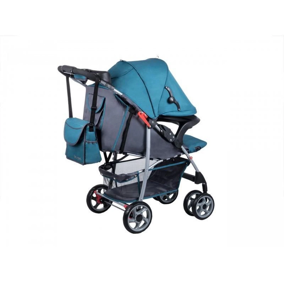 Lionelo Emma Plus – Kinderwagen - Blauw Scandi - 6 Maanden Tot 5 Jaar 13 Lionelo Emma Plus – Kinderwagen - Blauw Scandi - 6 Maanden Tot 5 Jaar - Afbeelding 11