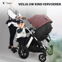 Vosoi - Meerijdplankje - Kinderwagen - Buggy's - Onderweg - Universeel - Verstelbaar - Zitje - Onderweg - 2 Wielen - Kinderwagen Accessoires -Babyproducten Serie Winkel 1200x1200 614