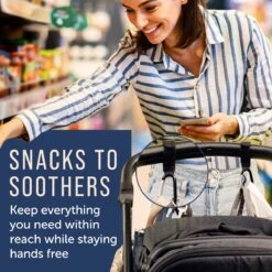 BOTC Kinderwagen Tassenhaakjes - Leer - Haakjes Voor Tassen - Set Van 2 - Leather - Extra Stevig - Buggy Haakjes - Zwart -Babyproducten Serie Winkel 1200x1200 623