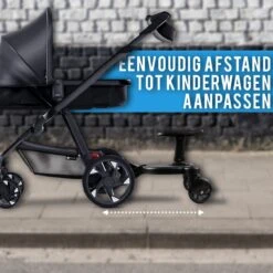 Merkloos Universeel Meerijdplankje Voor Kinderwagen – Inclusief Zitje – Verstelbaar Buggy Board -Babyproducten Serie Winkel 1200x1200 671
