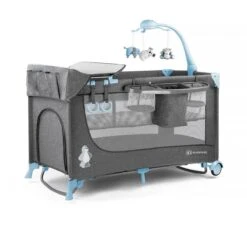 Kinderkraft Joy Luxe - Campingbed Met Schommelfunctie Blauw -Babyproducten Serie Winkel 1200x1200 718