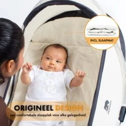 Deryan Infant BabyBox Campingbedje - Baby Klamboe - Cream -Babyproducten Serie Winkel 1200x1200 730