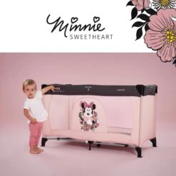 Hauck Dream'n Play Campingbedje - Minnie Sweetheart -Babyproducten Serie Winkel 1200x1200 778