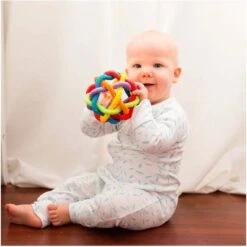 Playgro Buigbare Bendy Ball - Grijp- En Bijtspeelgoed - Incl Rammelaar - Activiteitenbal -Babyproducten Serie Winkel 1200x1200 86