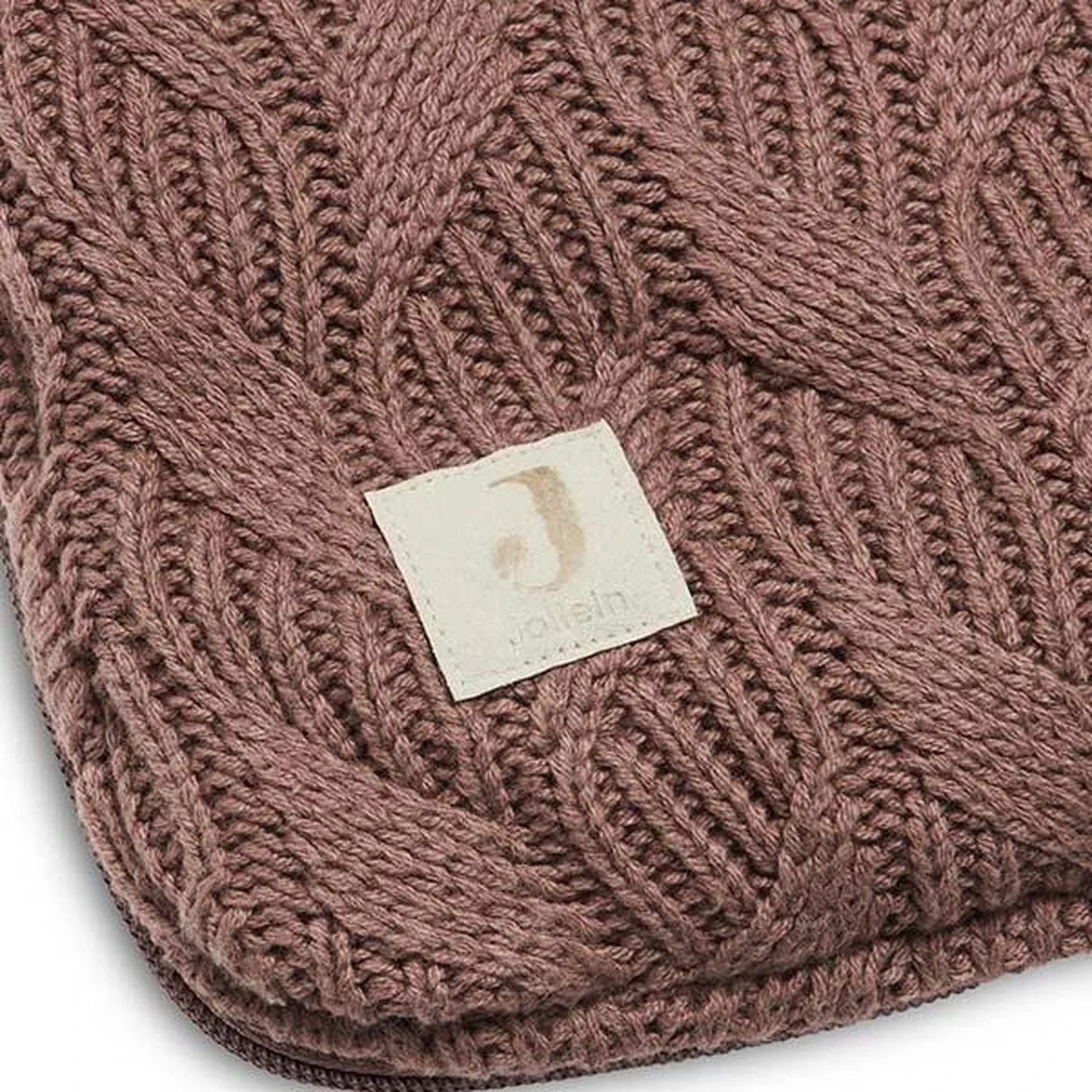 Jollein Voetenzak Voor Autostoel & Kinderwagen - Spring Knit - Chestnut 11 Jollein Voetenzak Voor Autostoel & Kinderwagen - Spring Knit - Chestnut - Afbeelding 9