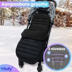 Yilofy Universele Luxe Voetenzak Babywagen & Autostoel Zwart Buggy Kinderwagen Voetzak 16 Yilofy Universele Luxe Voetenzak Babywagen & Autostoel Zwart Buggy Kinderwagen Voetzak -Babyproducten Serie Winkel 1200x1200 945