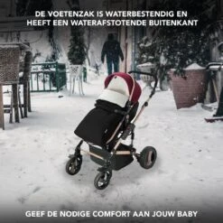 Achaté Voetenzak - Voor Kinderwagen Of Stoeltje – Baby Slaapzak - Autostoel - Wit -Babyproducten Serie Winkel 1200x1200 966