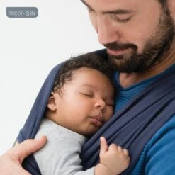 Babylonia Draagdoek - Tricot-Slen - Jeansblauw -Babyproducten Serie Winkel 1200x1200 982