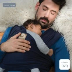 Babylonia Draagdoek - Tricot-Slen - Jeansblauw -Babyproducten Serie Winkel 1200x1200 983