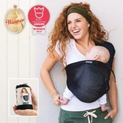 Minimonkey Mini Sling Draagzak - Zwart 25 Minimonkey Mini Sling Draagzak - Zwart -Babyproducten Serie Winkel 1200x1200 992