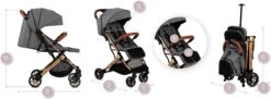 MoMi Wandelwagen - Compacte Lichtgewicht Buggy - Estelle - Gray-Gold (geschikt Van 6mnd - 15kg) 28 MoMi Wandelwagen - Compacte Lichtgewicht Buggy - Estelle - Gray-Gold (geschikt Van 6mnd - 15kg) -Babyproducten Serie Winkel 1200x443