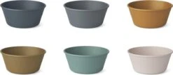 Liewood - Irene Kom (Set Van 6 Stuks) - Borden & Kommen - Whale Blue Mix -Babyproducten Serie Winkel 1200x526