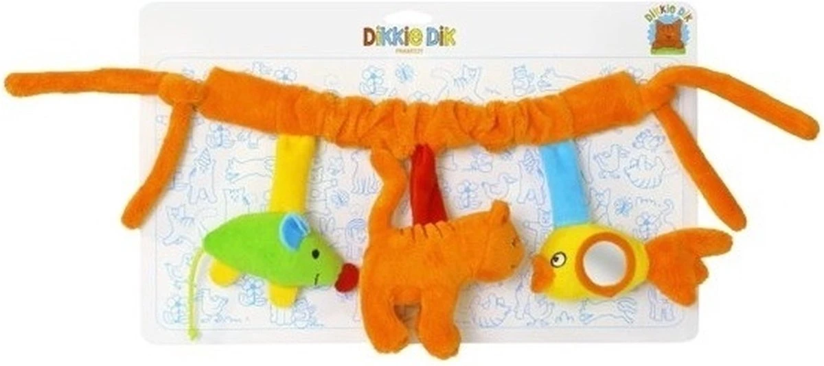 Happy Horse Dikkie Dik Wagenspanner - Oranje - Baby Cadeau 3 Happy Horse Dikkie Dik Wagenspanner - Oranje - Baby Cadeau