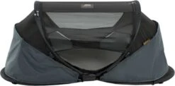 Deryan Baby Luxe Campingbedje – Inclusief Zelfopblaasbare Matras - Zwart -Babyproducten Serie Winkel 1200x592 1