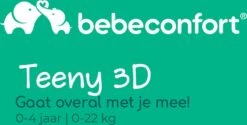 Bebeconfort Teeny 3D Buggy - Blue Chic - Vanaf De Geboorte -Babyproducten Serie Winkel 1200x607