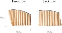 Merkloos 4 In 1 Auto Auto Zonnescherm Gordijnen Voorruit Cover Set (goud) -Babyproducten Serie Winkel 1200x631 1