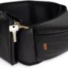 EVE Kids Heupdrager - Baby En Peuter - Heupzitje - Draagzak - Zwart Leer -Babyproducten Serie Winkel 1200x662 2