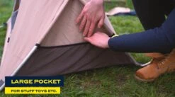 NOMAD® Baby Tent Campingbedje |118x68x75 Cm | Babytent / Peuter Slaaptent / Strandtent| Incl Opberghoes -Babyproducten Serie Winkel 1200x668